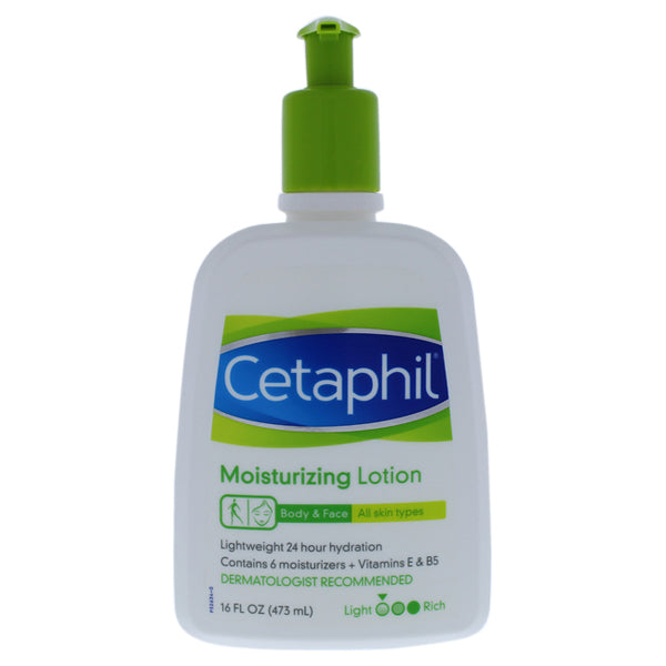 Cetaphil Moisturizing Lotion for all Skin Types by Cetaphil for Unisex - 16 oz Lotion