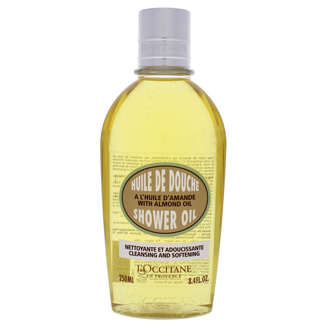 Loccitane Almond Cleansing and Softening Shower Oil by Loccitane for Unisex - 8.4 oz Shower Oil
