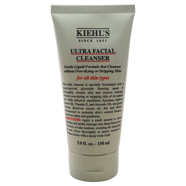 Kiehl's Ultra Facial Cleanser For All Skin Types by Kiehls for Unisex - 5 oz Cleanser