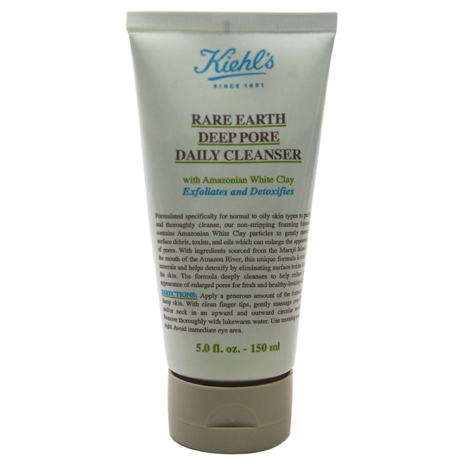 Kiehls Rare Earth Deep Pore Daily Cleanser by Kiehls for Unisex - 5 oz Cleanser