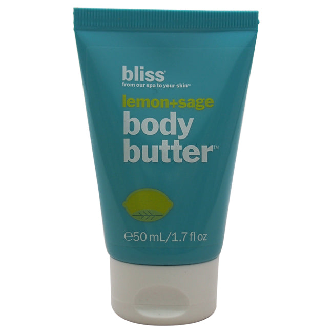 Bliss Lemon + Sage Body Butter by Bliss for Unisex - 1.7 oz Body Butter