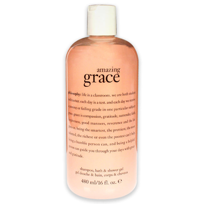 Philosophy Amazing Grace Perfumed Shampoo Bath & Shower Gel by Philosophy for Unisex - 16 oz Bath & Shower Gel