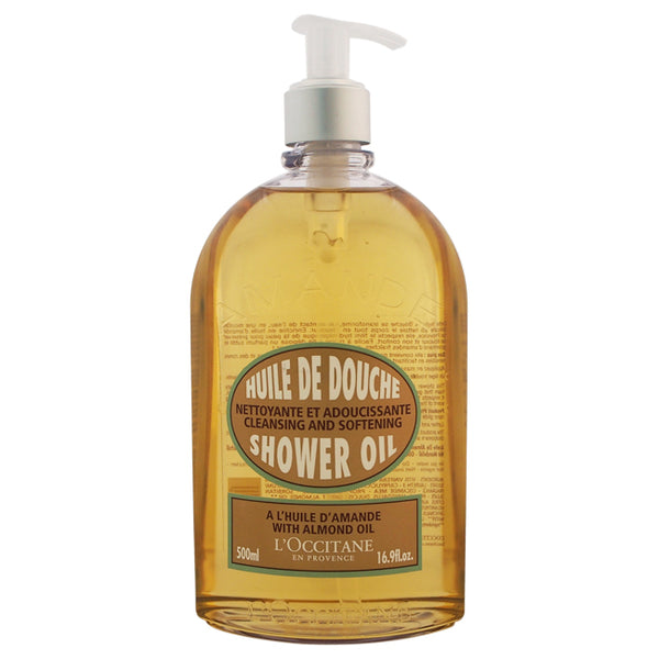 LOccitane Almond Shower Oil by LOccitane for Unisex - 16.9 oz Shower Oil