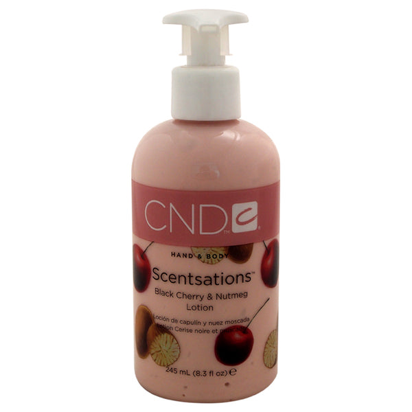 CND Scentsations - Black Cherry & Nutmeg by CND for Unisex - 8.3 oz Hand & Body Lotion