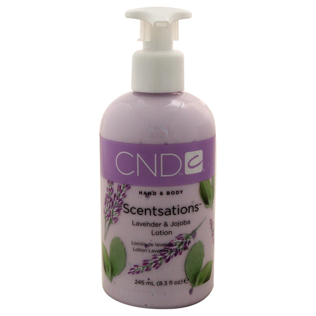 CND Scentsations - Lavender & Jojoba by CND for Unisex - 8.3 oz Hand & Body Lotion