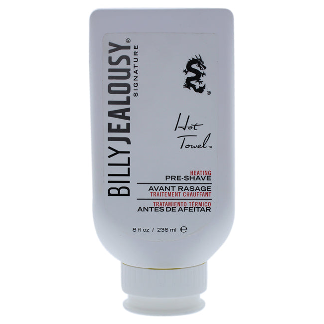 Billy Jealousy Hot Towel Pre-Shave Treatment by Billy Jealousy for Unisex - 8 oz Pre-Shave Treatment