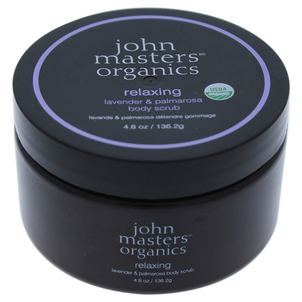 John Masters Organics Relaxing Lavender & Palmarosa Body Scrub by John Masters Organics for Unisex - 4.8 oz Scrub