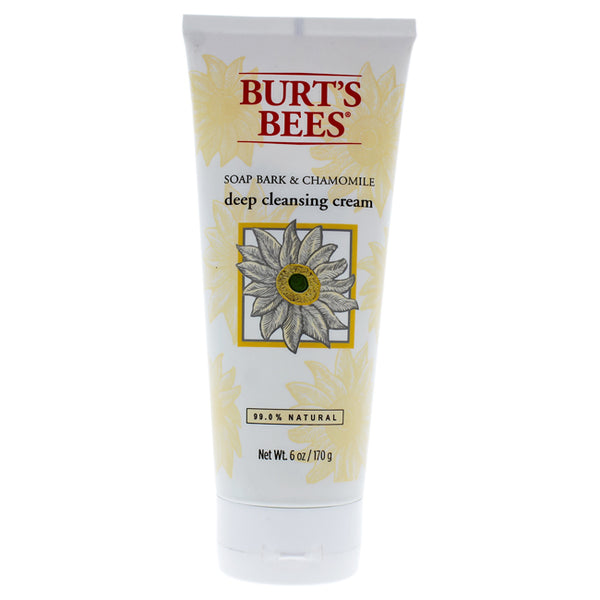 Burts Bees Soap Bark & Chamomile Deep Cleansing Cream by Burts Bees for Unisex - 6 oz Soap