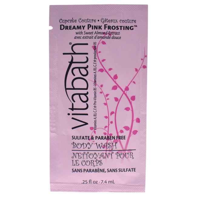 Vitabath Dreamy Pink Frosting Body Wash by Vitabath for Unisex - 0.25 oz Body Wash