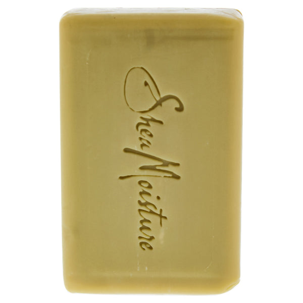 Shea Moisture Organic Raw Shea Butter Soap Anti-Aging Face & Body by Shea Moisture for Unisex - 3.5 oz Bar Soap