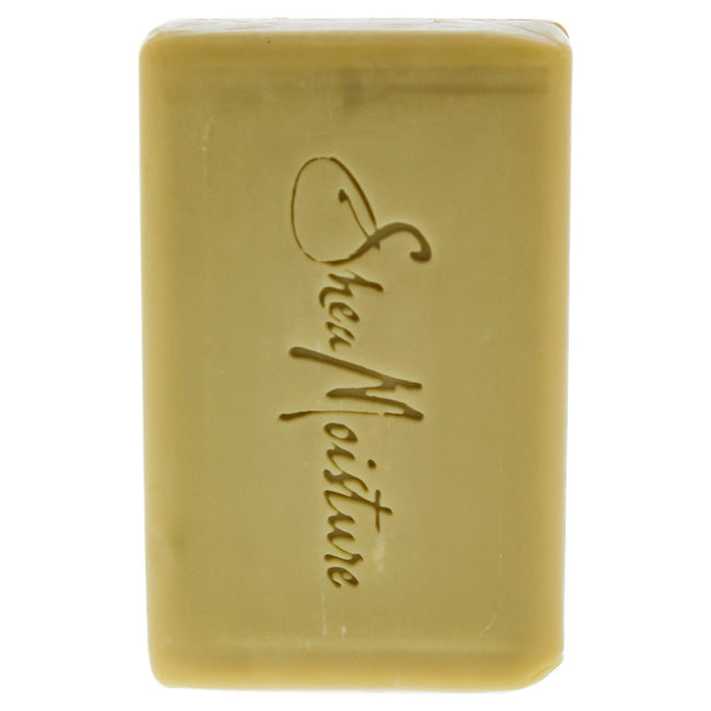 Shea Moisture Organic Raw Shea Butter Soap Anti-Aging Face & Body by Shea Moisture for Unisex - 3.5 oz Bar Soap