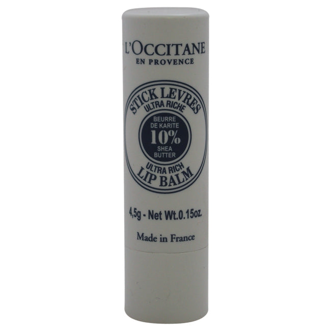 L'Occitane Shea Butter Lip Balm Stick by LOccitane for Unisex - 0.15 oz Lip Balm