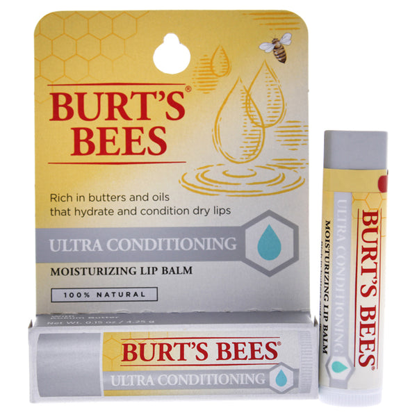 Burts Bees Ultra Conditioning Lip Balm with Kokum Butter Blister by Burts Bees for Unisex - 0.15 oz Lip Balm