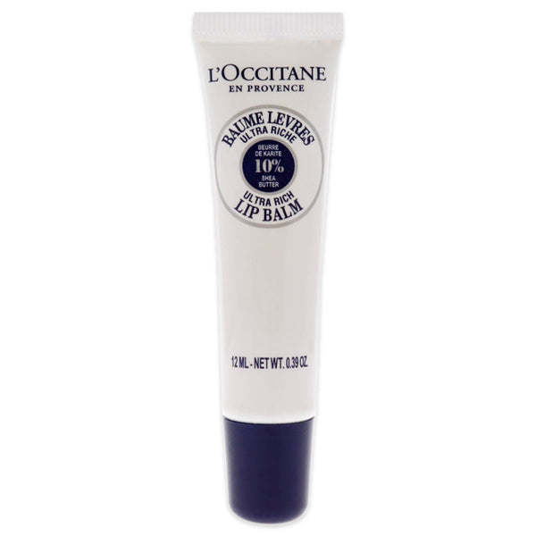 LOccitane Shea Butter Ultra Rich Lip Balm by LOccitane for Unisex - 0.39 oz Lip Balm