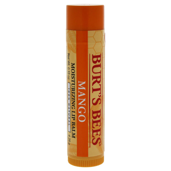 Burts Bees Mango Moisturizing Lip Balm by Burts Bees for Unisex - 0.15 oz Lip Balm