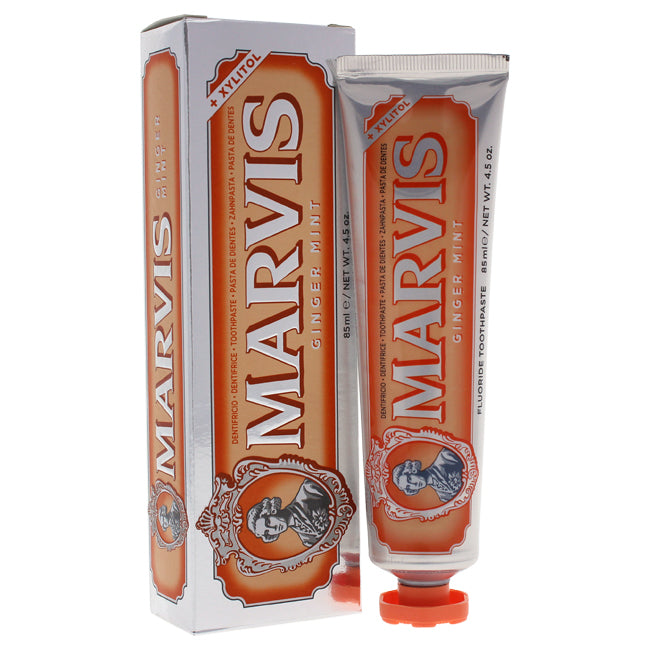 Marvis Ginger Mint by Marvis for Unisex - 4.5 oz Toothpaste
