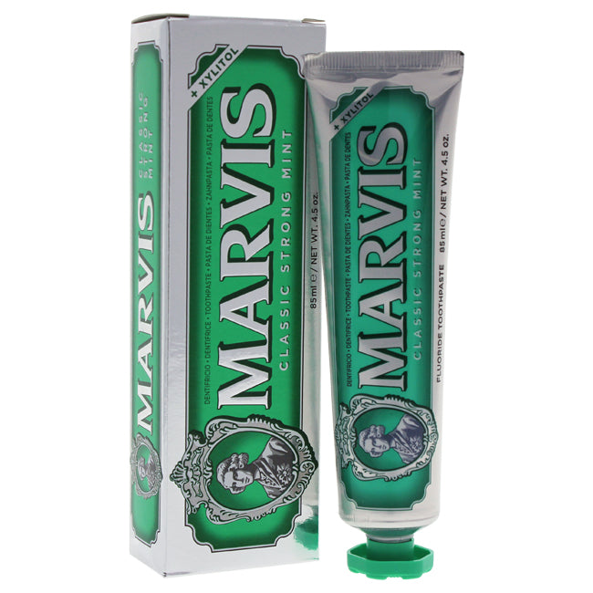 Marvis Classic Strong Mint by Marvis for Unisex - 4.5 oz Toothpaste