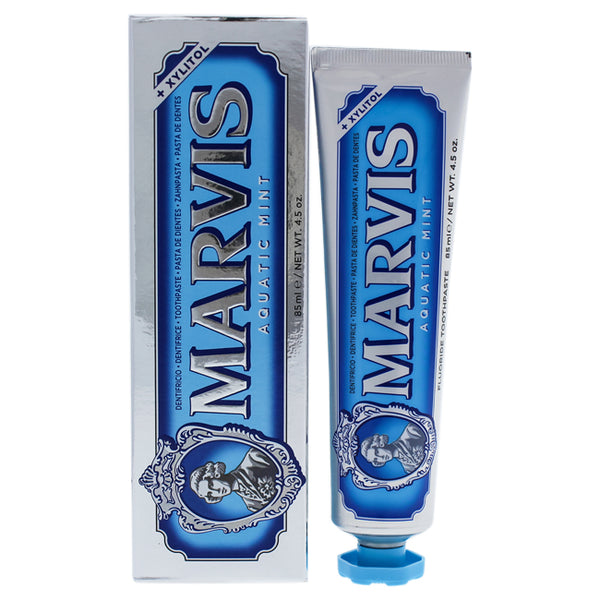 Marvis Aquatic Mint by Marvis for Unisex - 4.5 oz Toothpaste