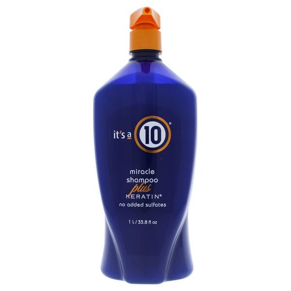 Its A 10 Miracle Shampoo Plus Keratin by Its A 10 for Unisex - 33 oz Shampoo