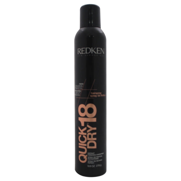 Redken Quick Dry 18 Instant Finishing Spray by Redken for Unisex - 9.8 oz Hairspray