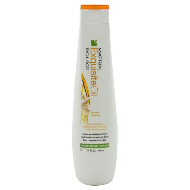 Matrix Biolage Exquisite Oil Micro-Oil Shampoo by Matrix for Unisex - 13.5 oz Shampoo