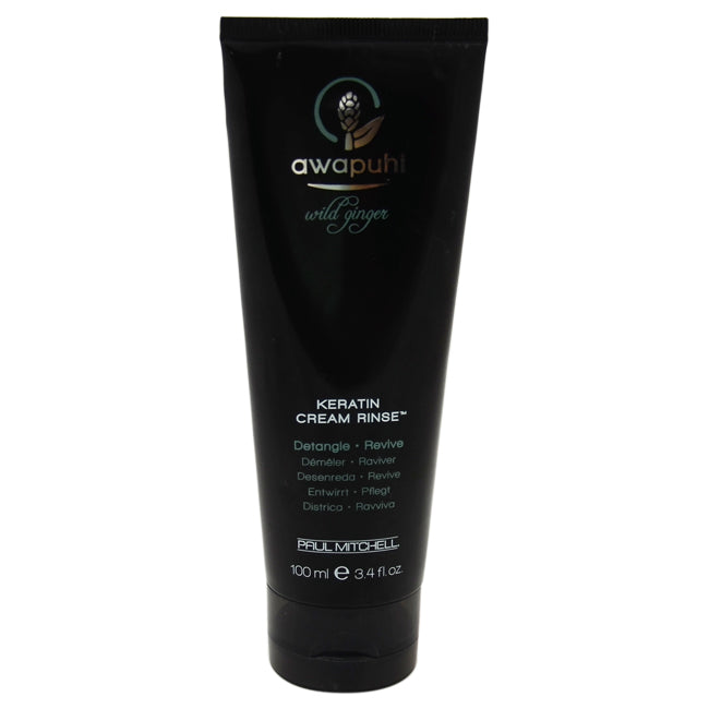 Paul Mitchell Awapuhi Wild Ginger Keratin Cream Rinse by Paul Mitchell for Unisex - 3.4 oz Rinse