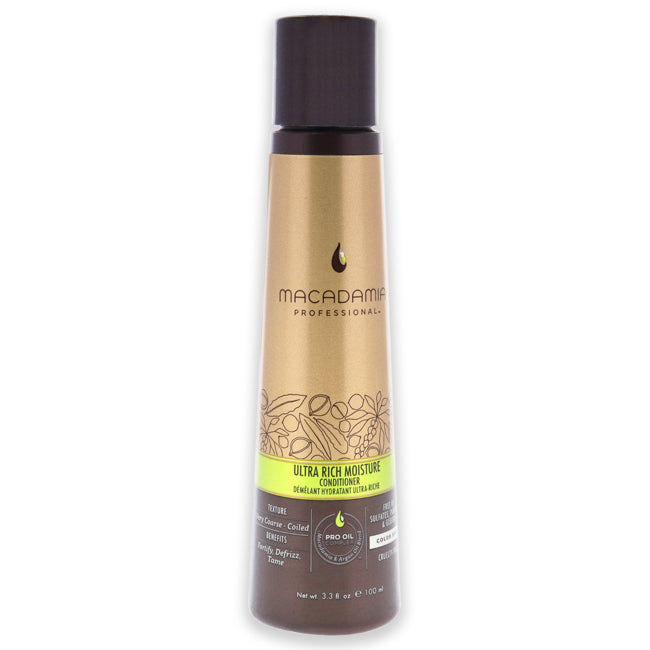 Macadamia Oil Ultra Rich Moisture Conditioner by Macadamia Oil for Unisex - 3.3 oz Conditioner