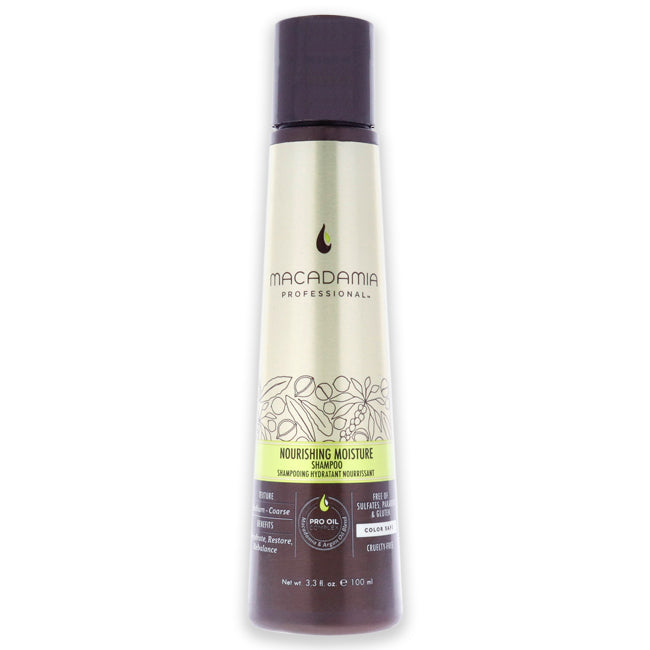 Macadamia Oil Nourishing Moisture Shampoo by Macadamia Oil for Unisex - 3.3 oz Shampoo