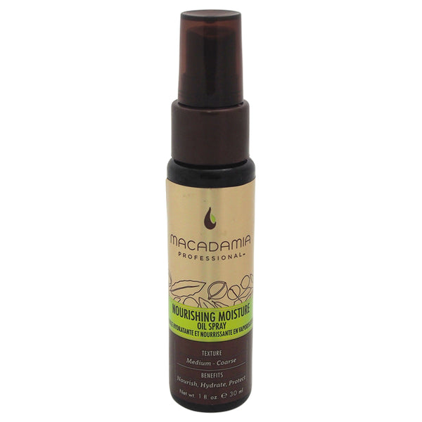 Macadamia Oil Nourishing Moisture Oil Spray by Macadamia Oil for Unisex - 1 oz Oil Spray