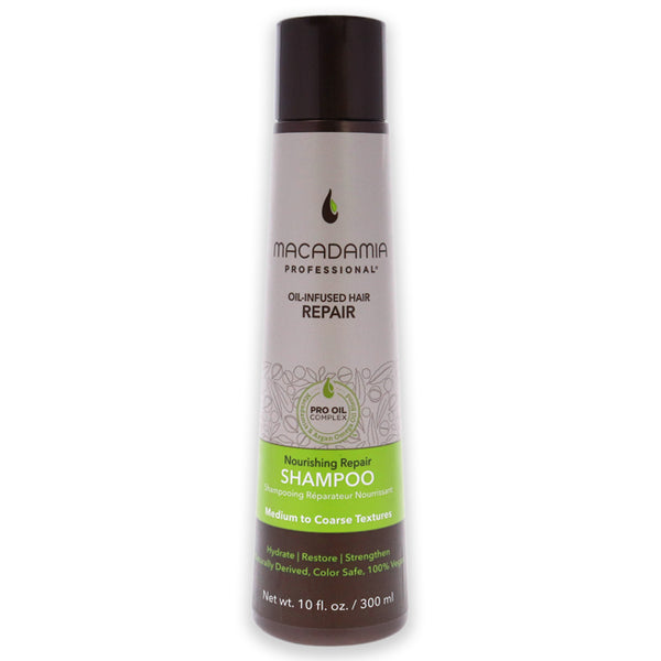 Macadamia Oil Nourishing Repair Shampoo by Macadamia Oil for Unisex - 10 oz Shampoo