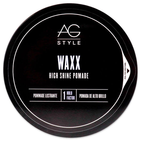 AG Hair Cosmetics Waxx High Shine Pomade by AG Hair Cosmetics for Unisex - 2.5 oz Pomade