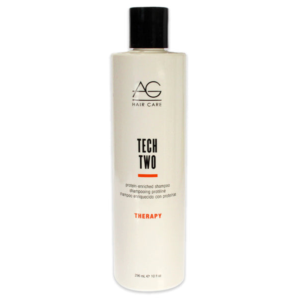AG Hair Cosmetics Tech Two Protein-Enriched Shampoo by AG Hair Cosmetics for Unisex - 10 oz Shampoo