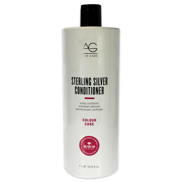 AG Hair Cosmetics Sterling Silver Toning Conditioner by AG Hair Cosmetics for Unisex - 33.8 oz Conditioner
