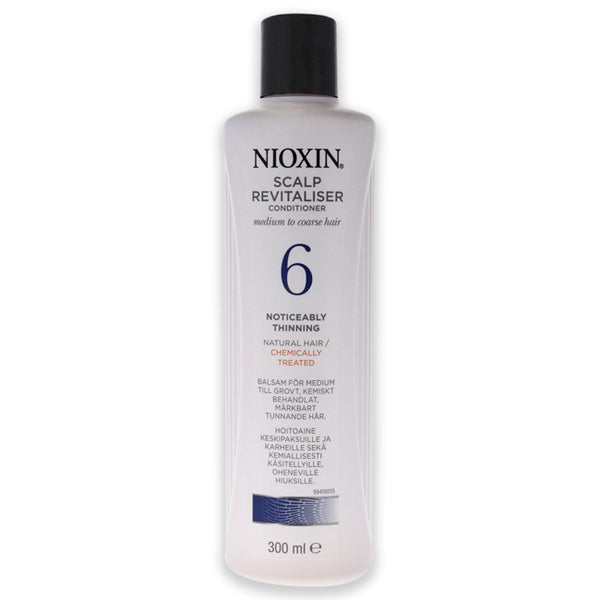 Nioxin System 6 Scalp Therapy Conditioner by Nioxin for Unisex - 10.1 oz Conditioner