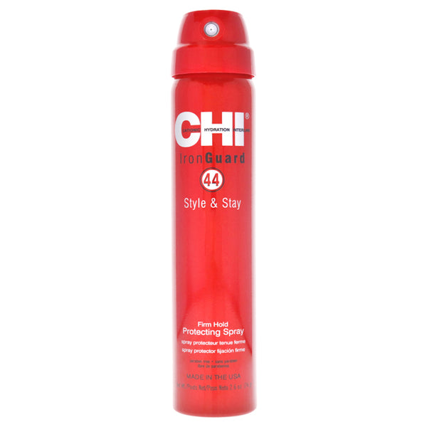 CHI 44 Iron Guard Style Stay Firm Hold Protecting Spray by CHI for Unisex - 2.6 oz Hair Spray