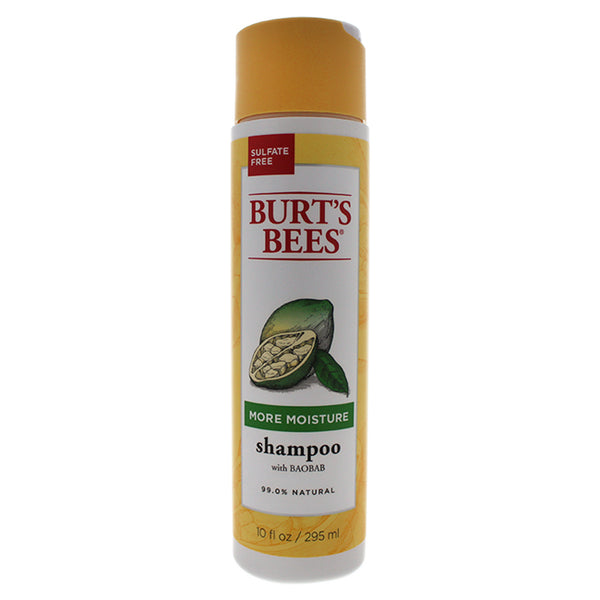 Burts Bees More Moisture Baobab Shampoo by Burts Bees for Unisex - 10 oz Shampoo