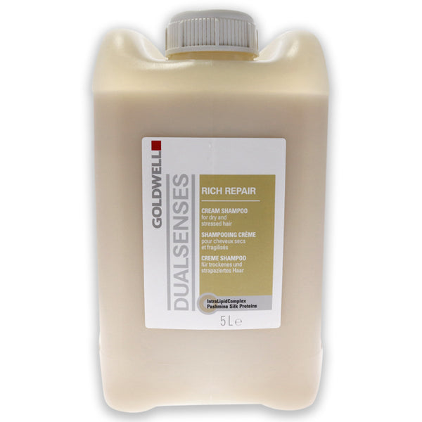 Goldwell Dualsenses Rich Repair Cream Shampoo by Goldwell for Unisex - 5 Liter Shampoo