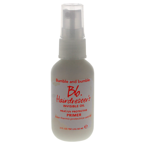 Bumble and Bumble Bb Hairdressers Invisible Oil Primer by Bumble and Bumble for Unisex - 2 oz Primer