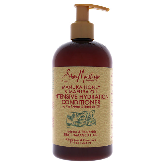 Shea Moisture Manuka Honey & Mafura Oil Intensive Hydration Conditioner by Shea Moisture for Unisex - 13 oz Conditioner