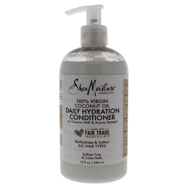 Shea Moisture 100 Percent Virgin Coconut Oil Daily Hydration Conditioner by Shea Moisture for Unisex - 13 oz Conditioner