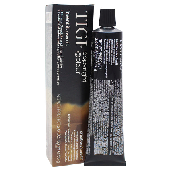 TIGI Colour Creative Creme Hair Color - # 7/3 Golden Blonde by TIGI for Unisex - 2 oz Hair Color