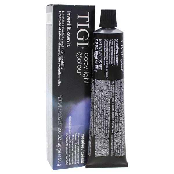 TIGI Colour Creative Creme Hair Color - # 6/1 Dark Blue Blonde by TIGI for Unisex - 2 oz Hair Color