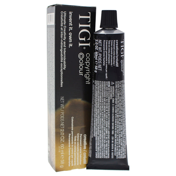 TIGI Colour Creative Creme Hair Color - # 6/3 Dark Golden Blonde by TIGI for Unisex - 2 oz Hair Color