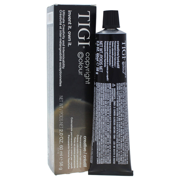 TIGI Colour Creative Creme Hair Color - # 7/32 Golden Violet Blonde by TIGI for Unisex - 2 oz Hair Color