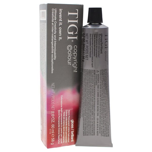 TIGI Colour Gloss Creme Hair Color - # 77/66 Intense Red Blonde by TIGI for Unisex - 2 oz Hair Color