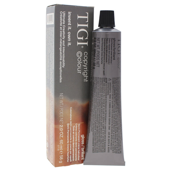 TIGI Colour Gloss Creme Hair Color - # 7/44 Intense Copper Blonde by TIGI for Unisex - 2 oz Hair Color