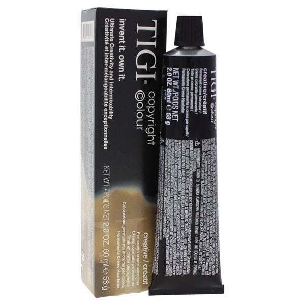 TIGI Colour Creative Creme Hair Color - # 9/32 Very Light Golden Violet Blonde by TIGI for Unisex - 2 oz Hair Color