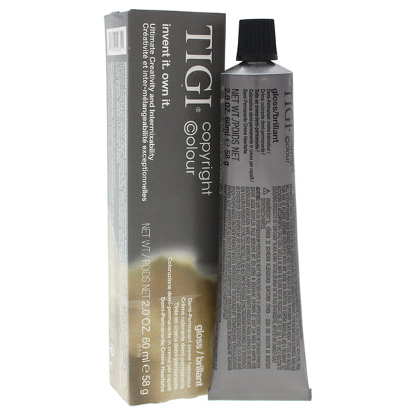 TIGI Colour Gloss Creme Hair Color - # 9/32 Very Light Golden Violet Blonde by TIGI for Unisex - 2 oz Hair Color