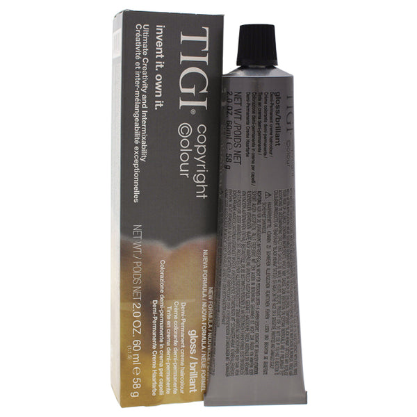 TIGI Colour Gloss Creme Hair Color - # 9/03 Very Light Natural Golden Blonde by TIGI for Unisex - 2 oz Hair Color