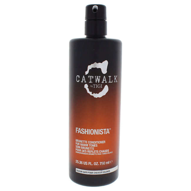 TIGI Catwalk Fashionista Brunette Conditioner by TIGI for Unisex - 25.36 oz Conditioner